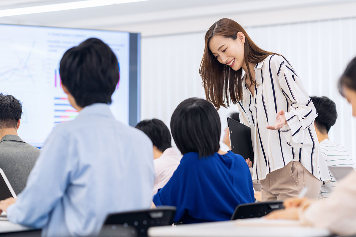 経験豊富なサブ講師がサポート